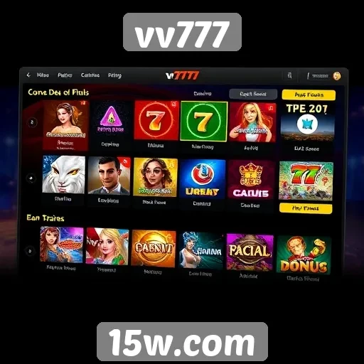 Experiência do usuário na interface do vv777 em destaque